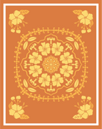 11x14" - Hawaiian Mandala Plant Print