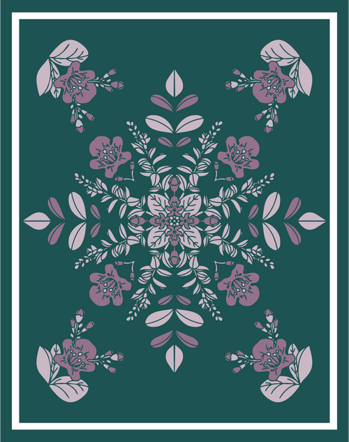 11x14" - Hawaiian Mandala Plant Print