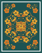 11x14" - Hawaiian Mandala Plant Print