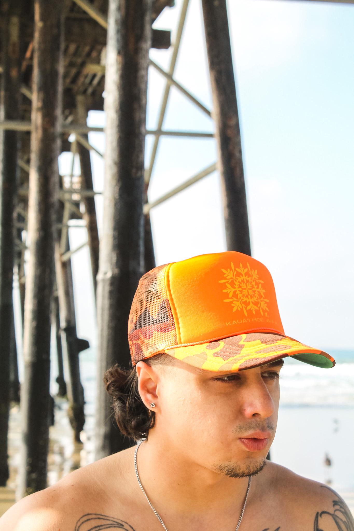 Limited edition Kauai Hoe Waʻa x MaileMiyakeStudio trucker hat collab!