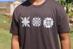 Hawaiian Quilt (3 in a row) T-shirt