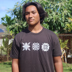 Hawaiian Quilt (3 in a row) T-shirt