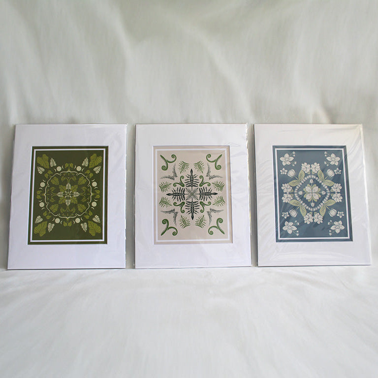 11x14" - Hawaiian Mandala Plant Print