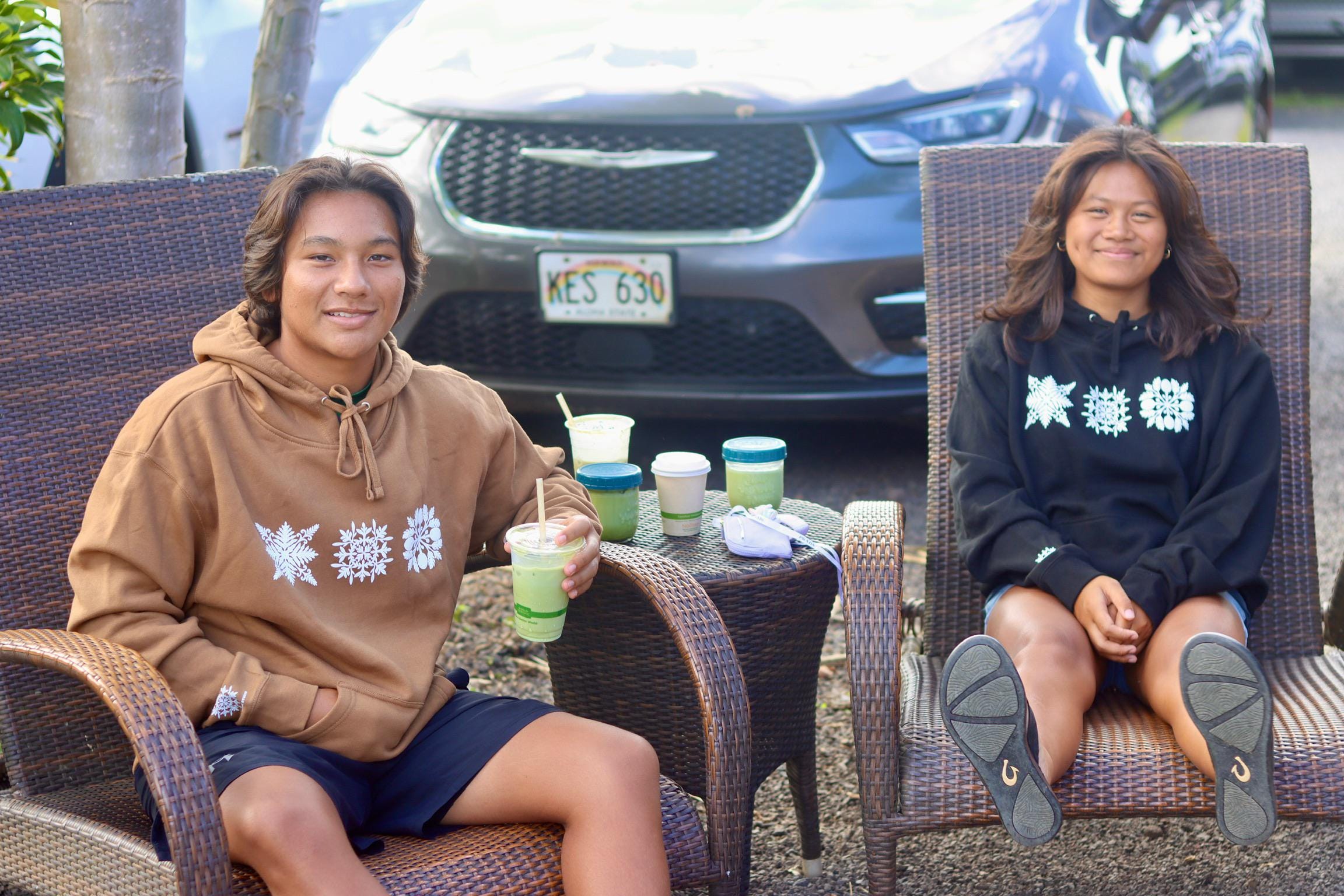 Hawaiian Quilt Hoodies